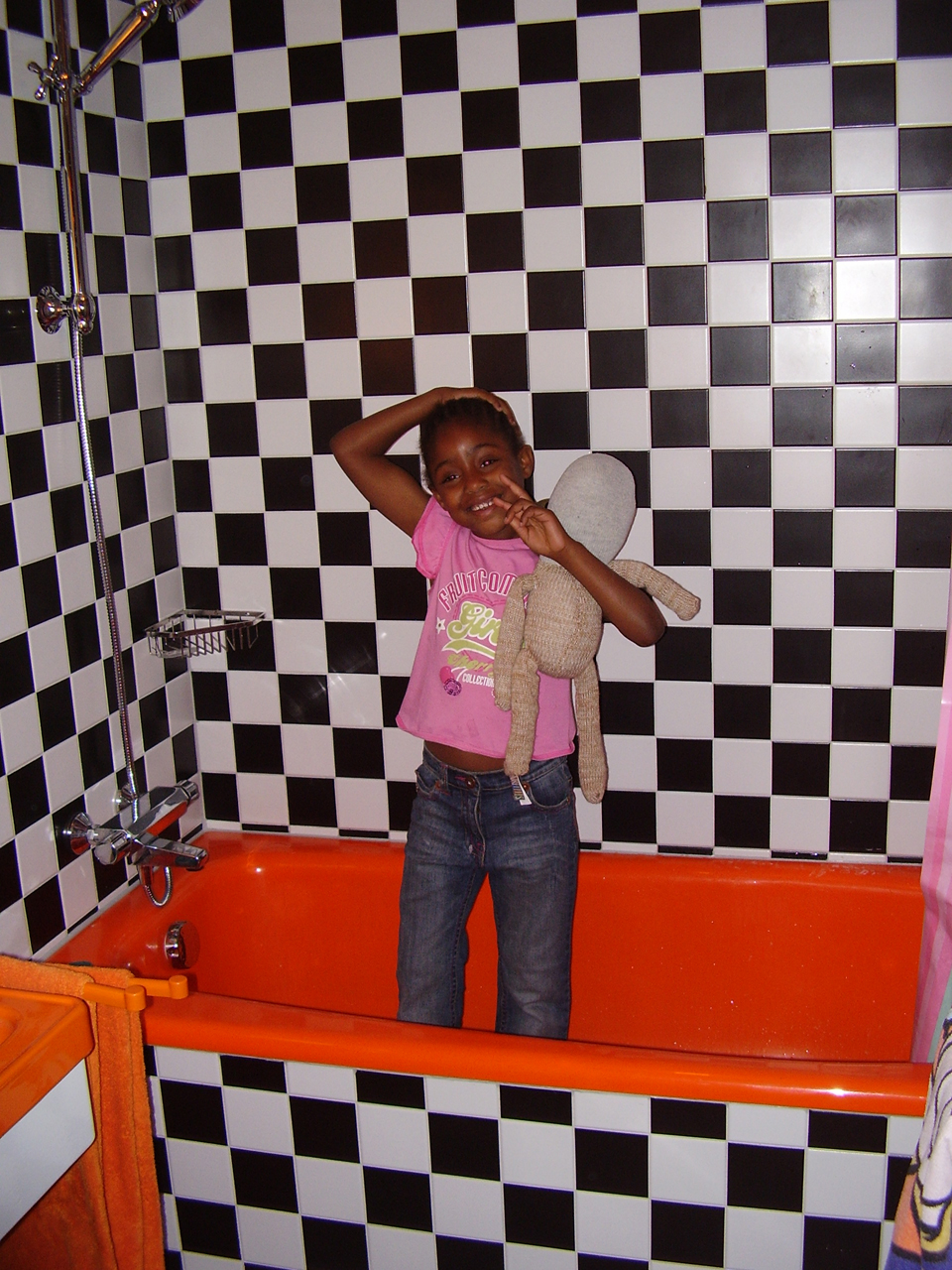 Badkamer renovatie in jaren 70 stijl